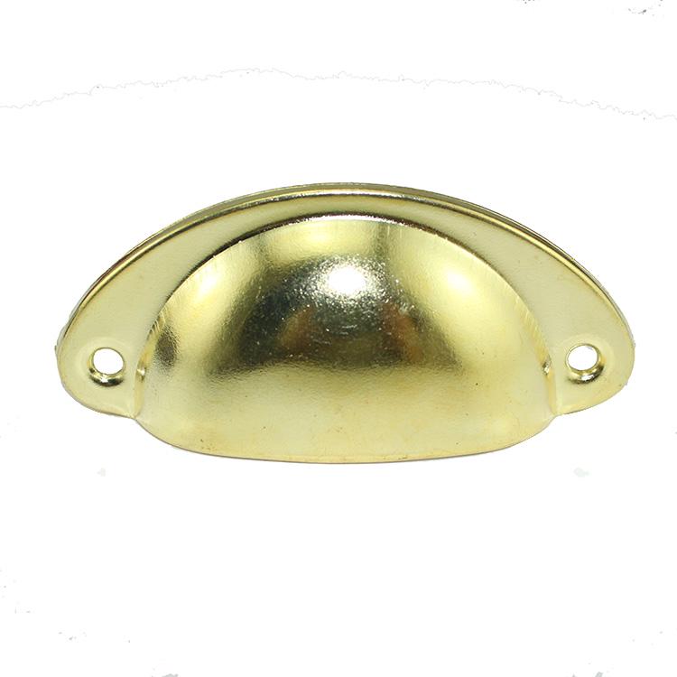 Retro Metal Kitchen Drawer Cabinet Door Handle Furniture Knobs Handware Cupboard Antique Brass Shell Pull Handles Door Handle: Gold