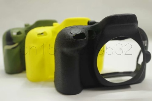 Kamera Tasche Weichen Silikon Gummi Schutzhülle Körper Abdeckung fallen Haut für Nikon D5100 D5200 D5500 D5600 DSLR Kamera