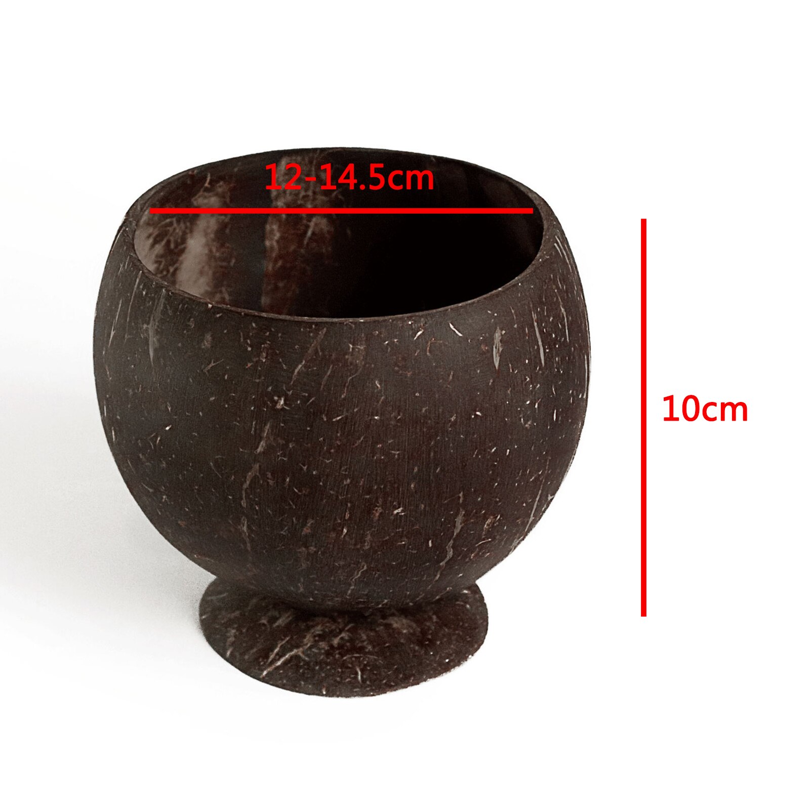 Hand Made Natural Coconut Shell Bowl Cup Spoon Fruit Salad Noodle Bowl Manufactured Environmental Friendly Coconut Spoon: A2