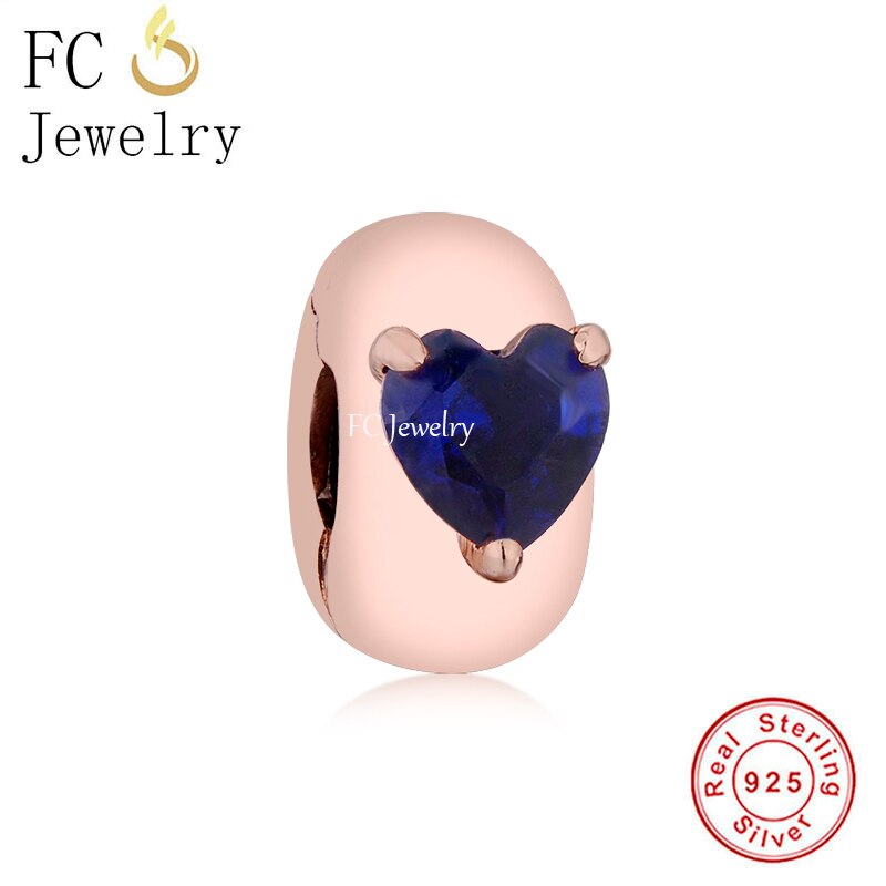 FC Jewelry Fit-pulsera de plata de ley 925 para mujer, cierre redondo, fabricación de cuentas, Berloque: FC1778