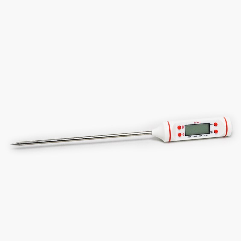 1 st kökolja termometer grill bakning temperaturmätning elektronisk mat nål termometer utan batteri