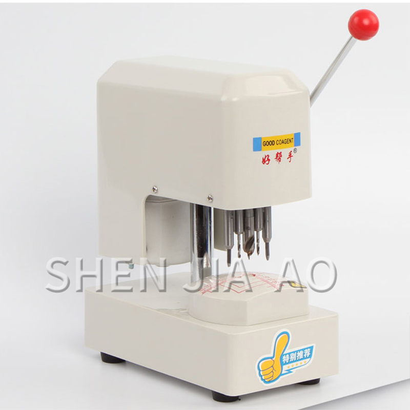 Lens Template Punching Instrument Machine Optical Shop Three-hole Mechanism Molding Machine Three-eye Drilling Glasses Equipment