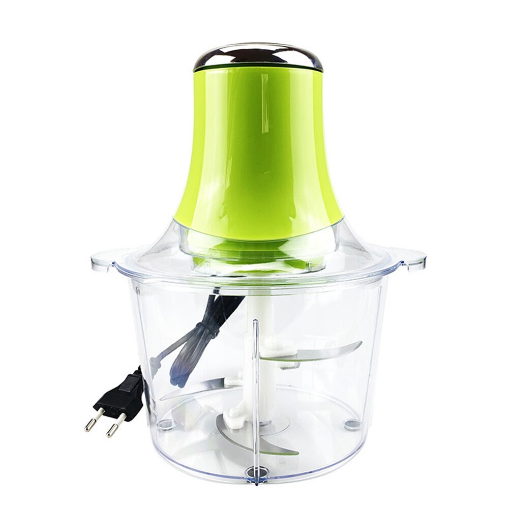 2L Electric Kitchen Chopper Multi-function Food Processor Stainless Steel Blade Fruit Vegetable Blender Mincer US/EU