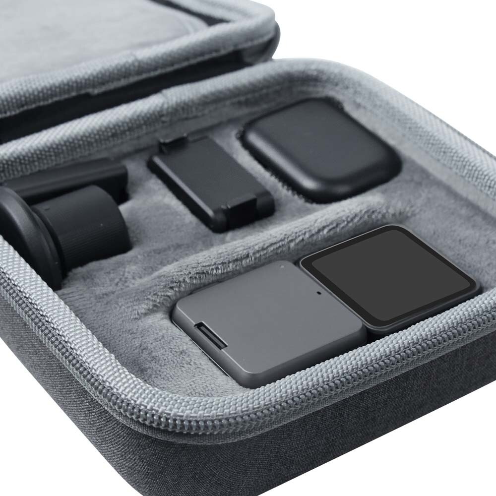 Borsa di stoccaggio per DJI Action 2 custodia scatola resistente all&#39;acqua portatile per DJI Osmo Action 2 borsa accessori per fotocamere sportive