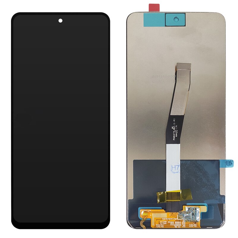 AAA + + + oryginalny wyświetlacz LCD z ramką dla Xiaomi Redmi Uwaga 9S wyświetlacz LCD ekran dla Xiaomi Redmi Uwaga 9 zawodowiec ekran LCD 10-dotykowy: LCD nie rama