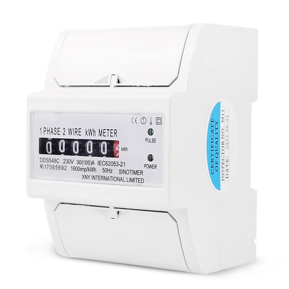Medidor de energia digital, trifásico, com 2 fios, ac 380v, 5-100a, para medição de custo de eletricidade