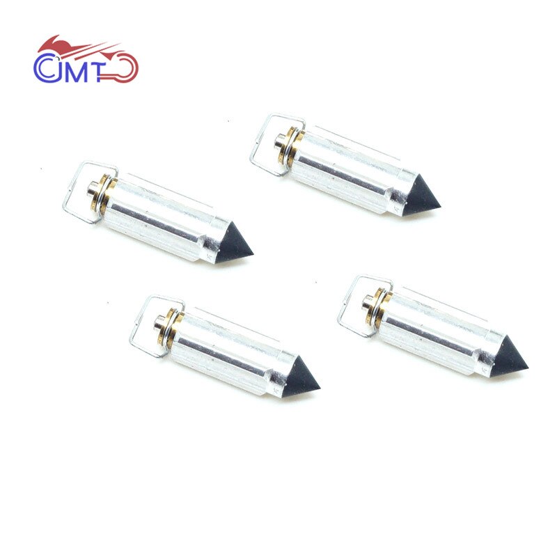 Kit de réparation de carburateur pour Yamaha FZS600 FAZER FZS 600, 1998, 1999, 2000, 2001, 2002, 2003, ensemble de pièces de vanne à aiguille flottante: 4 Float Valves