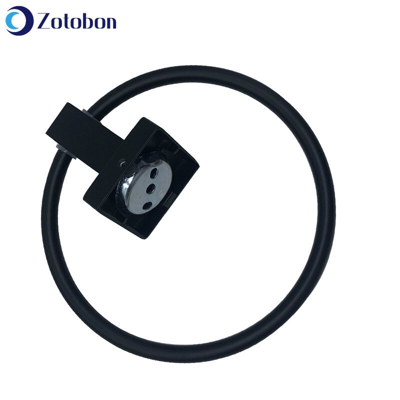 ZOTOBON Supporto Del Tovagliolo Anello Rotondo Fissato Al Muro del Tovagliolo Cremagliera in Acciaio Inox Titolare di Carta Asciugamano Accappatoio Ganci Accessori per il Bagno H127