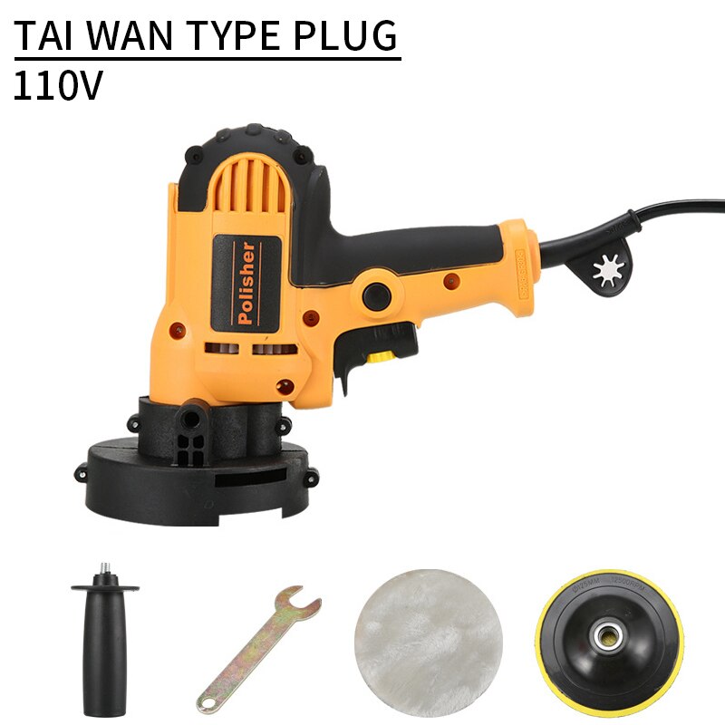 Electric Car Polisher Machine Auto Polishing Machine Sander Polish Waxing Tools Car Buffer Polisher Waxer With Stepless Speed