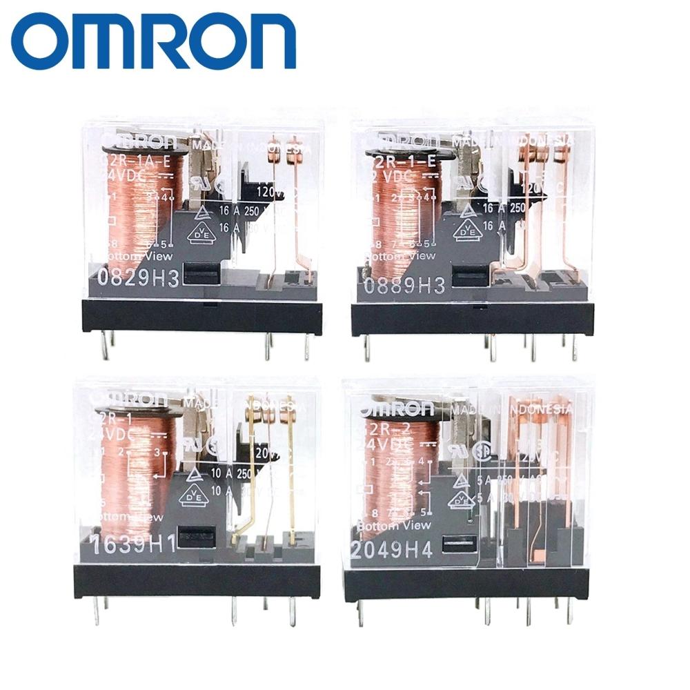 OMRON RELAY G2R-1 G2R-2 G2R-1-E G2R-1A-E 12V 24V 230V Brand and original relay