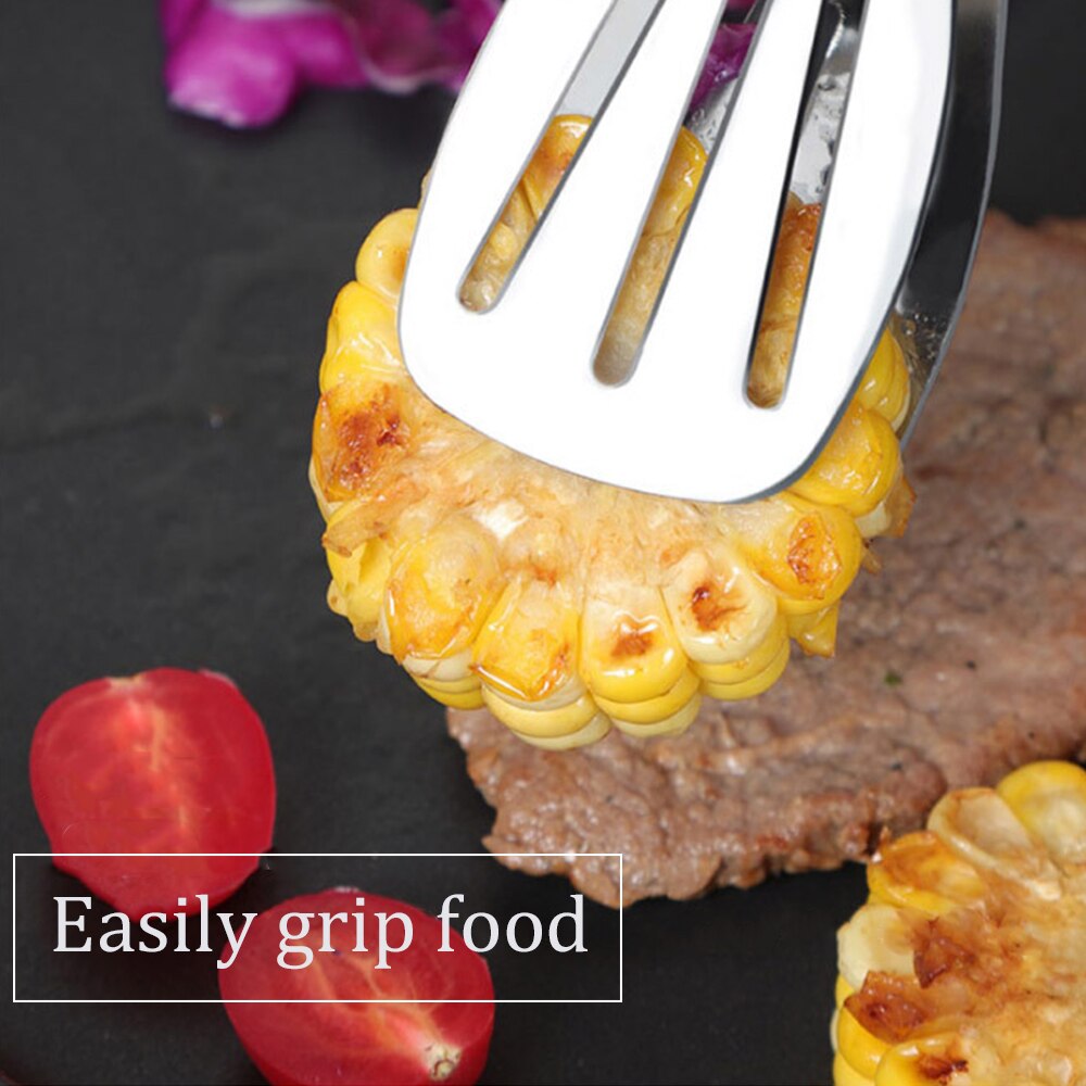 Pinze per alimenti in acciaio inossidabile anti calore clip per Pannello pinza per pasticceria barbecue pinze da cucina utensili da cucina a buffet utensili da cucina