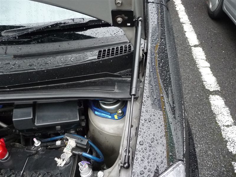 for Toyota Passo for Perodua Myvi 2004 Front Bonnet Hood Modify Gas Struts Carbon Fiber Spring Damper Lift Support Absorber