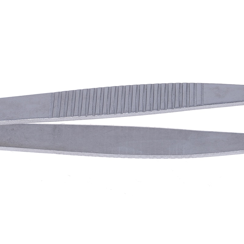 Stainless Steel Aquarium Cleaning Tools Elbow Tweezers Anti-static Hand Tool Clear Clip Tool 12.5/14/16/18/20/25/30cm