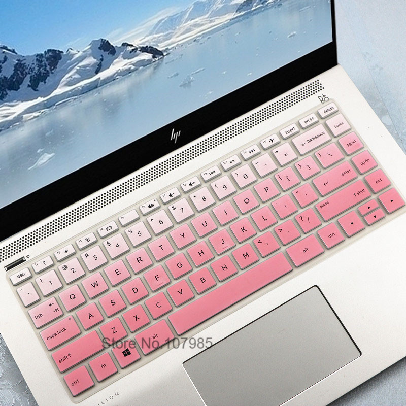 2017 nowy 14 cal Laptop klawiatura pokrywa Protector dla HP pavilion X360 14-BAxxxx / X360 14-BFxxxx serii Notebook skóry: Gradualpink