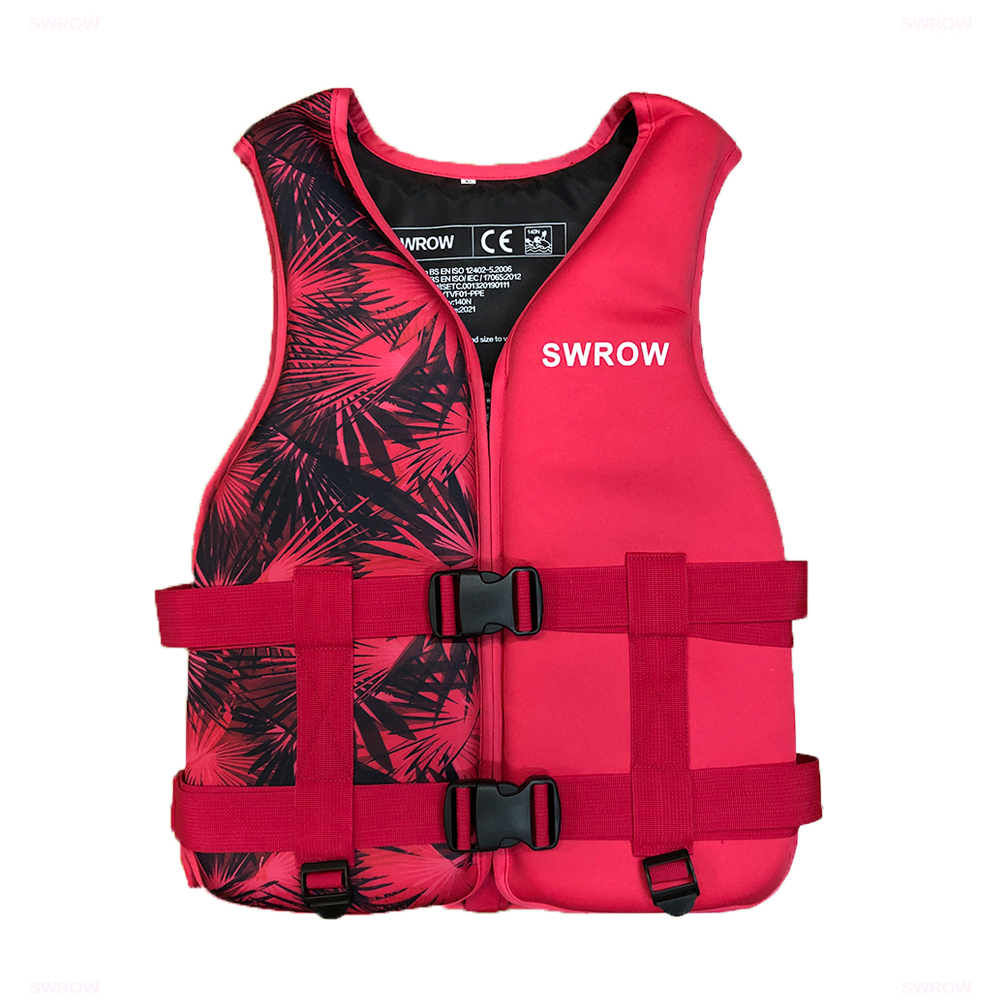 Chaleco salvavidas de neopreno para Rafting al aire libre para adultos, natación, pesca, hombres y mujeres, chaleco salvavidas, snorkel, kayak, canotaje, traje de supervivencia: XL / Verde