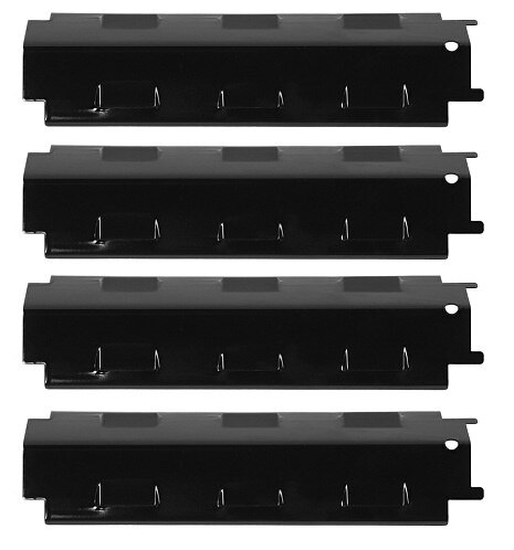 Gereinigd 4 Stuks Verstelbare Grill Warmte Plaat Shield Warmte Tent Vervangende Onderdelen Warmte Plaat Voor Bbq Gas Grill Camping tool: Xh00120