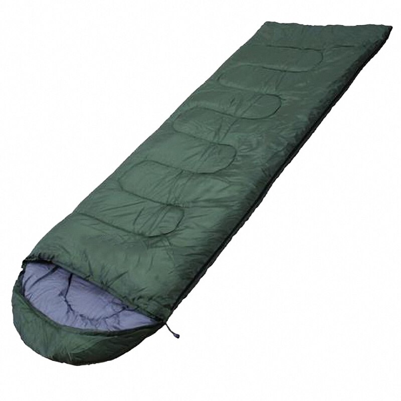 Sleeping Bag Warm Lightweight Envelope for Indoor Outdoor Camping: Army Green