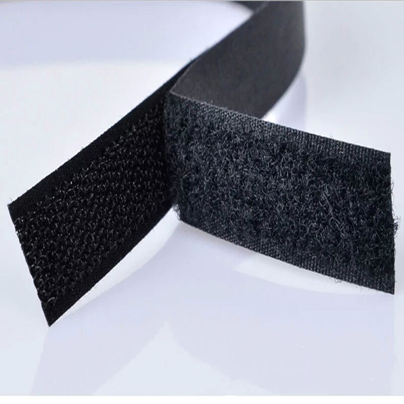 Haak en Lus 10 M * 5 cm Kleverige Zelfklevende Magic Tape Lijm Fastener Grip Tape Achtergrond Muur reclame Doek Productie