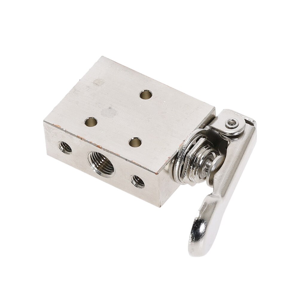 Zawór mechaniczny TAC2-41P zawór wydechowy 2 pozycja 5 sposób 1/8 "powrót sprężynowy dźwignia zawór pneumatyczny przełącznik w złączki