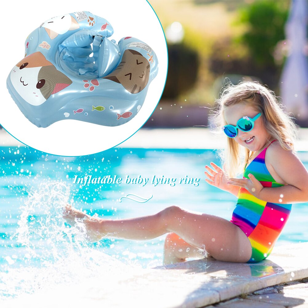 Baby Anti-Rollover Schwimmen Ring schweben Kreis Aufblasbare Schwimmbad für Kleinkinder Baby bat Sommer Wasser Spielzeug Kleinkind Ringe