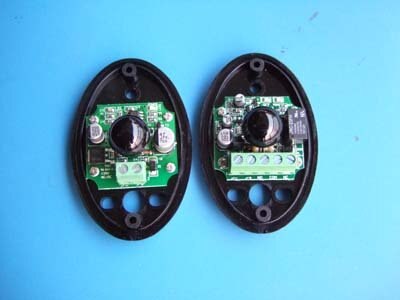 Infrared through beam safety beam sensor for sliding gate safety protection