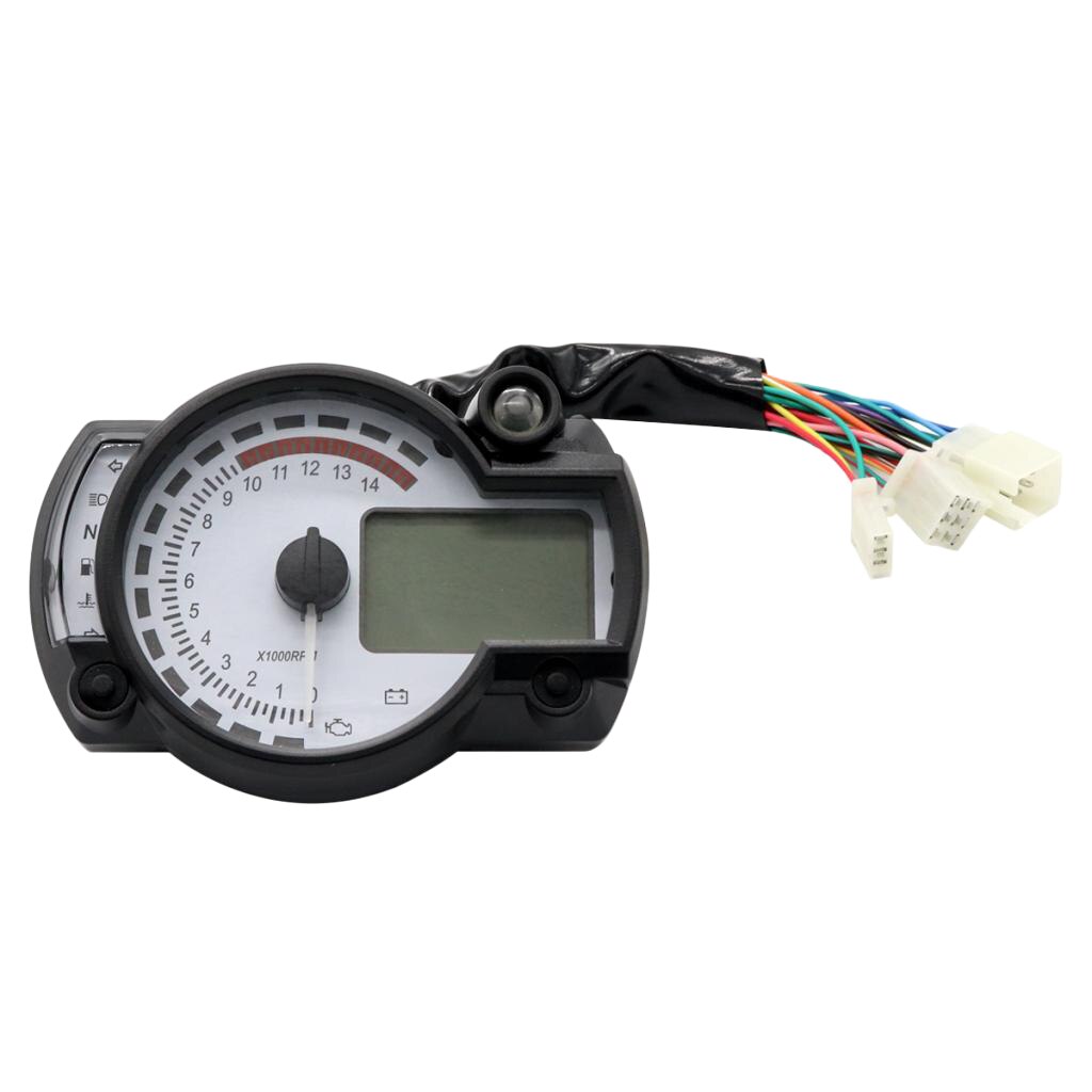 Cuentakilómetros Digital Universal 15000 RPM 299 KMH MPH, velocímetro, tacómetro para motocicleta
