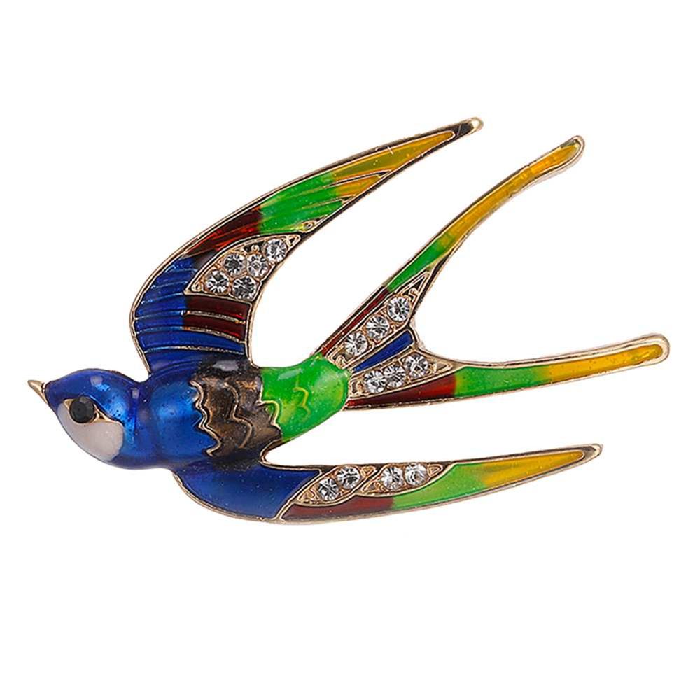 Strass Muis Broche Retro Badge Rugzak Jas Decor Ornamenten Rhinestone Animal Broche Pins: E