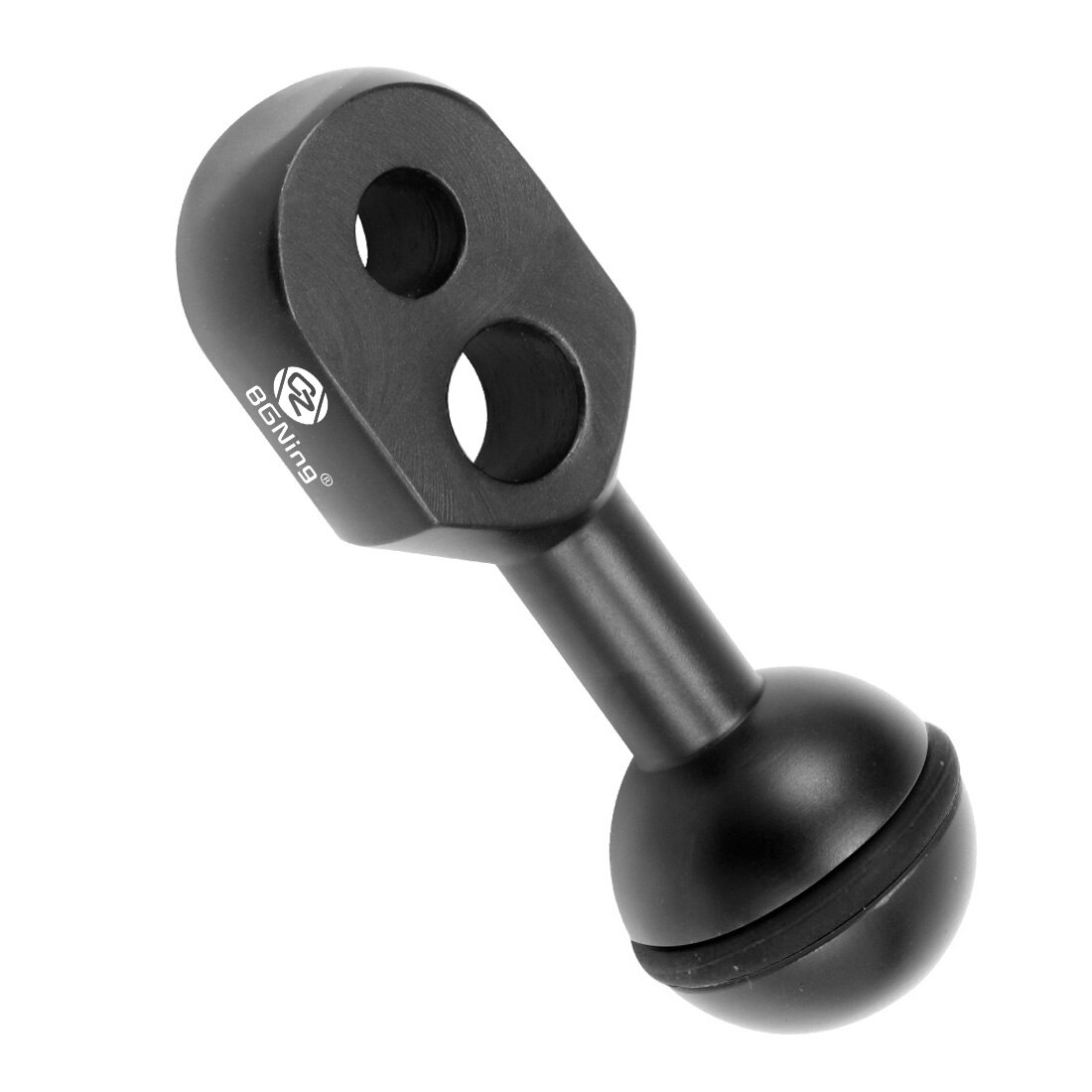 Submarinismo-brazo mágico de 1 pulgada para Gopro, soporte de luz de buceo, cabeza de bola, Clip de mariposa