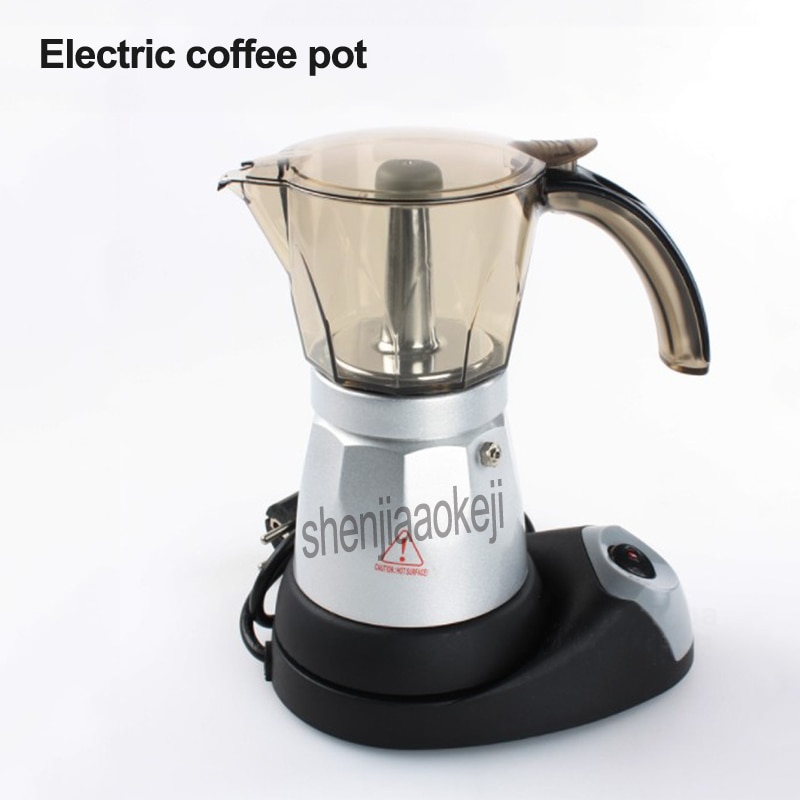 Espresso Koffie Pot Food Grade Cafe Moka Pot Elektrische Italiaanse Geconcentreerde Koffie Pot Thuis Koffiezetapparaat Met Ce-certificering