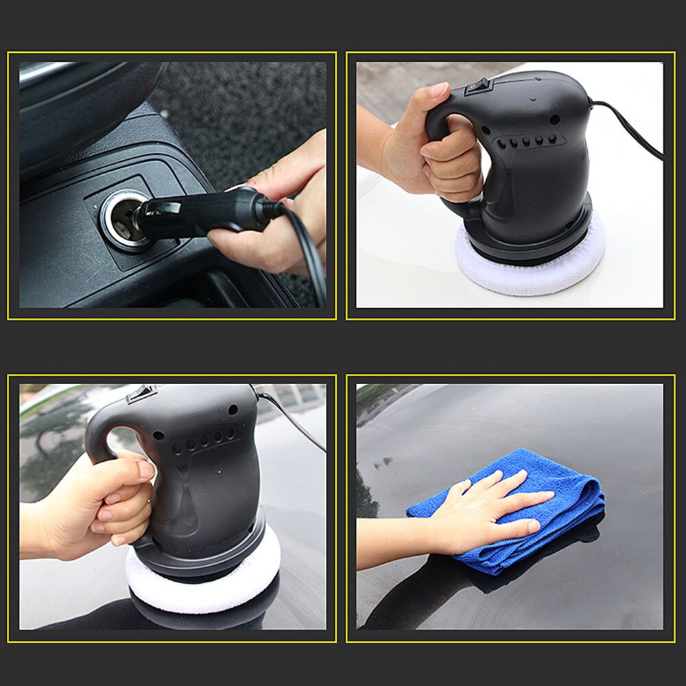 12v 36w bilpoleringsmaskine bilvoksemaskine vedligeholdelse af køretøjer forplejning af maling til polering af maling
