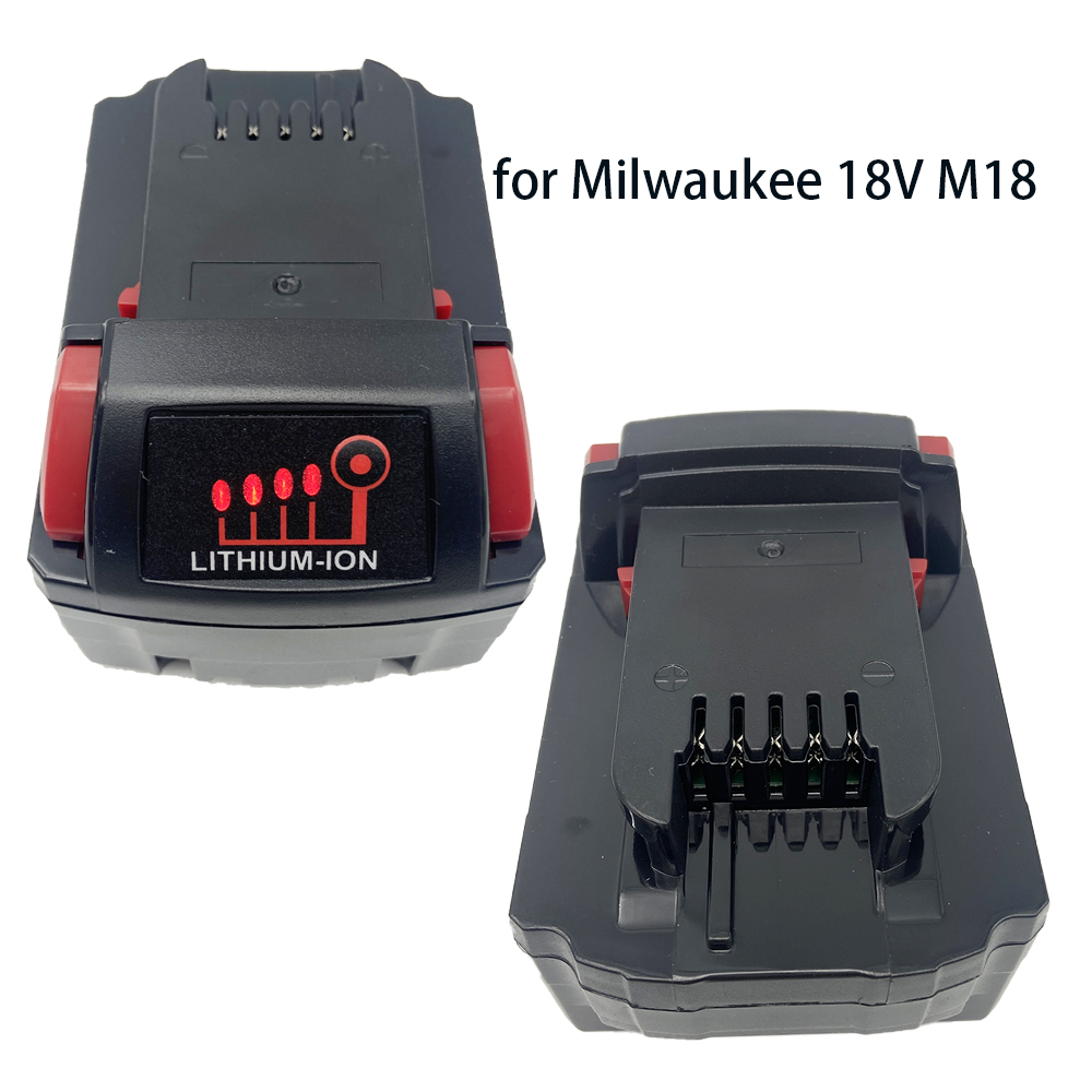 Nowy zamiennik baterii litowej Milwaukee M18 18 V 12000 mAh 18650 do baterii narzędziowej Milwaukee 48-11-1860 48-11-1850 48-11-1840