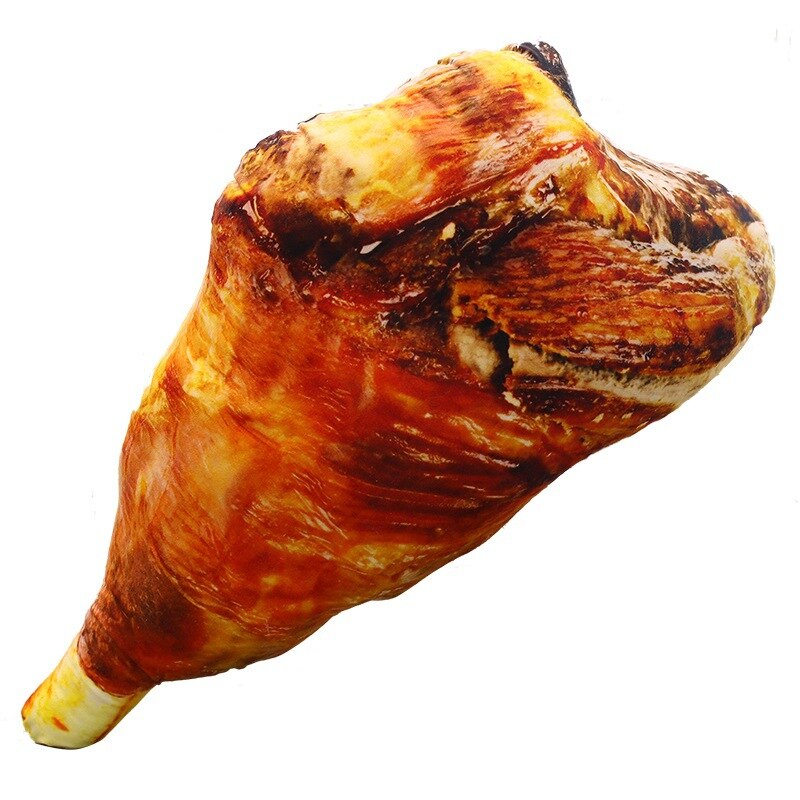Nourriture oreiller nourriture coussin Simulation physique oreiller poulet jambes ailes de poulet grillé poisson coussin en peluche jouet poupée