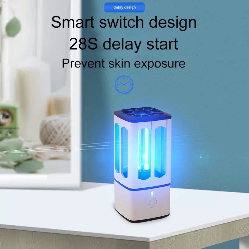 Ultraviolet Lampen Desinfectie Mini Uv Licht Sterilisator Mobiele Voertuig Thuis 3.8W Uv Draagbare Mijt Sterilisatie Lichten
