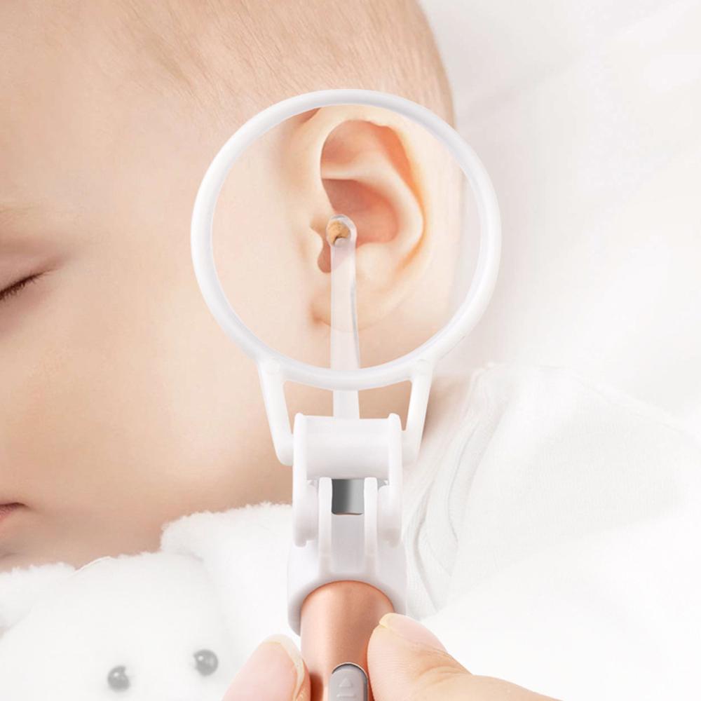 3 gange forstørrelsesglas bærbart børns skinnende øre pick ører grave ørevoks hjælp