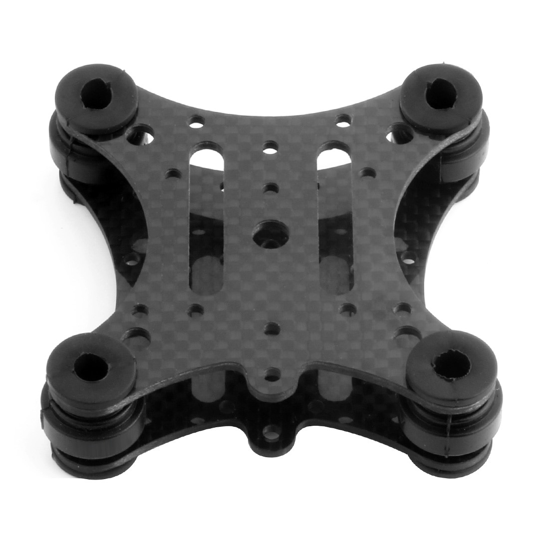 Carbon Fiber Antivibration Plate & Rubber Balls PTZ for Gopro Action