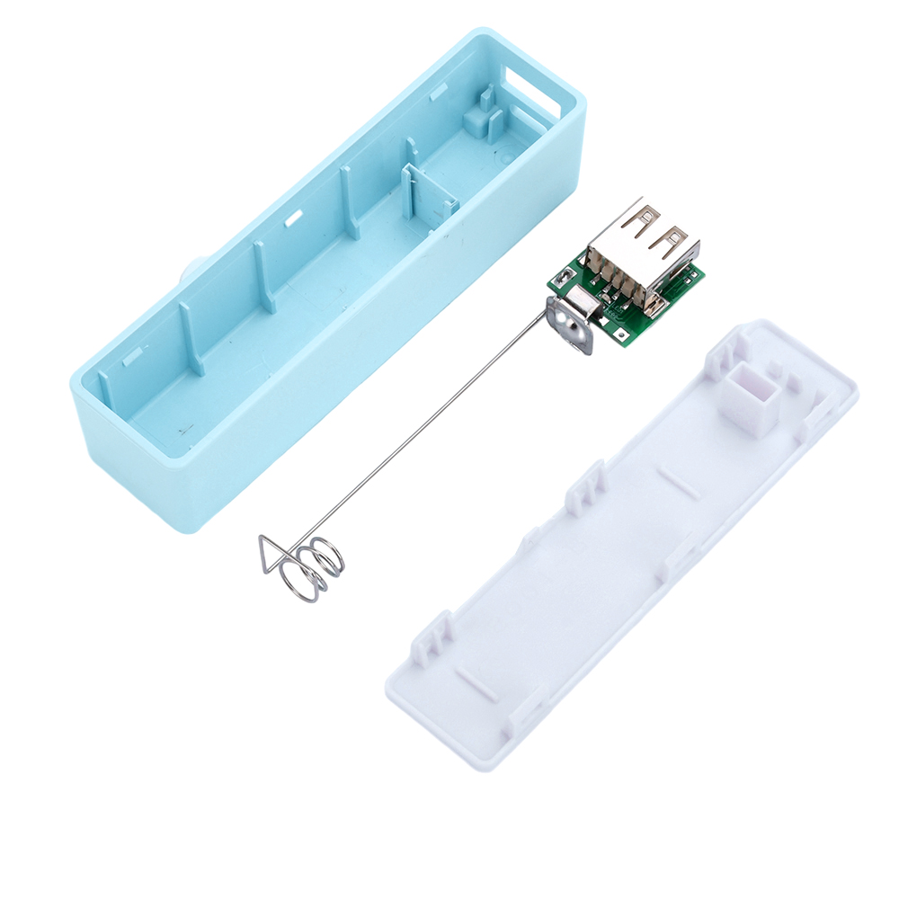 Diy 18650 powerbank behuizingen type-c micro usb powerbank case kit 18650 batterijlader diy box shell kit zwart voor arduino