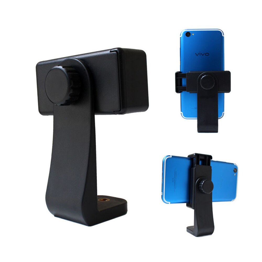 Soporte ajustable para teléfono móvil con rotación de 360 grados, montaje de escritorio para teléfono móvil con trípode, Clip para escritorio