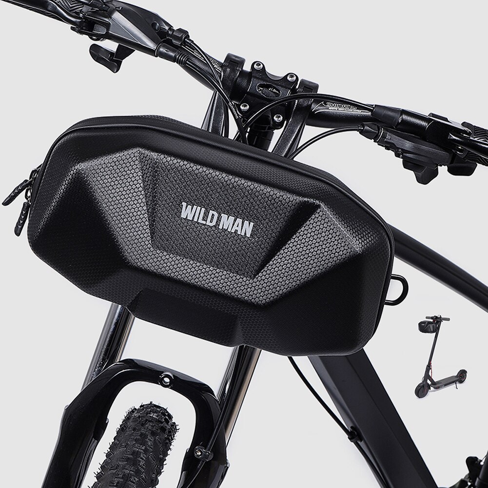 Bolsa frontal Universal para patinete eléctrico, bolsa colgante de almacenamiento frontal impermeable de 2/3L para accesorios de patinete Xiaomi M365: 05 / 3L