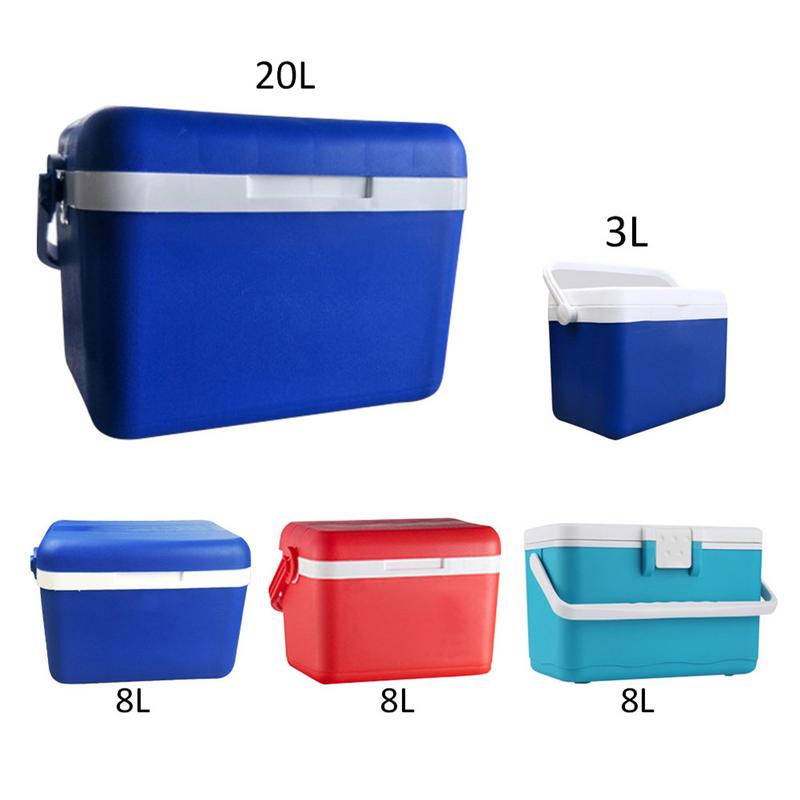 3L 8L 20L Car Insulation Box Outdoor Car Cooler Box Ice Organizer Medicine Preservation Box Home Barbecue Fishing Box