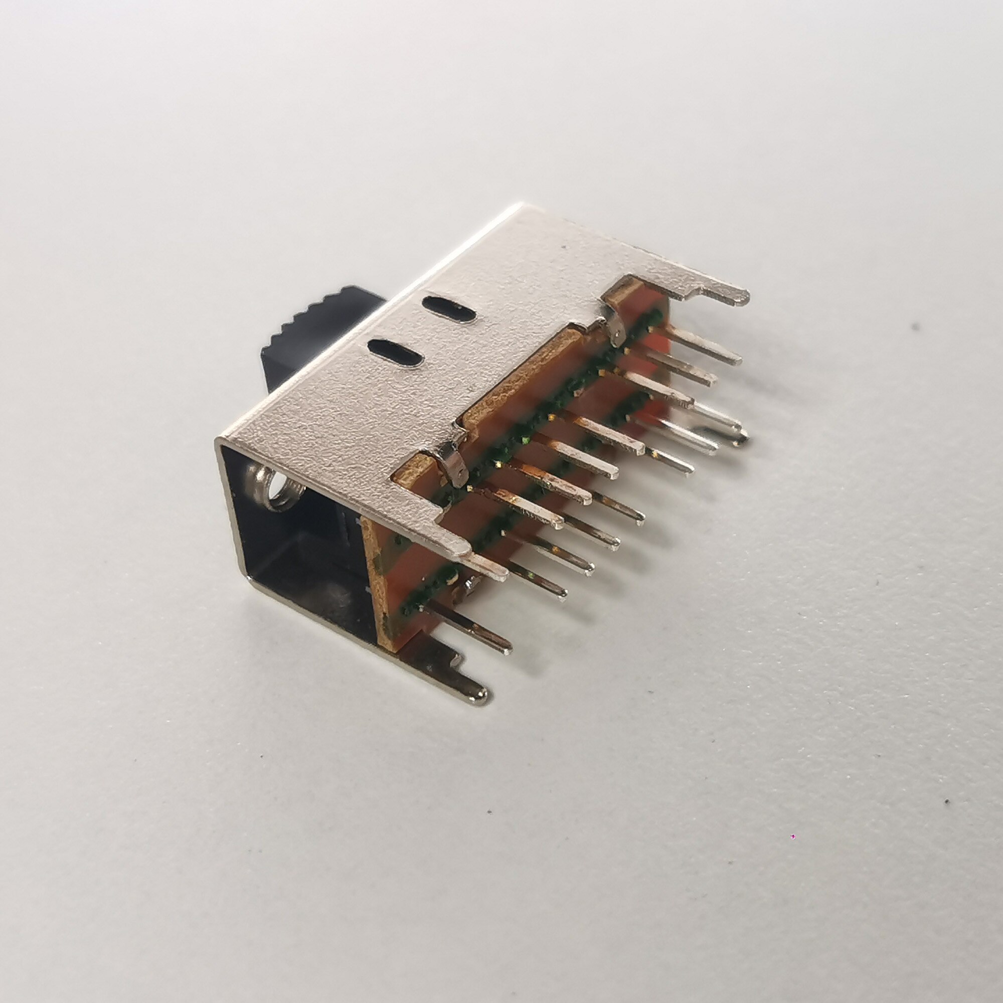 10PCS/Lot 16 Pin Slide Switch Toggle Switch slide switch Vertical Switch Lever Switchs SS42H08G6 4P2T Ex-factor price