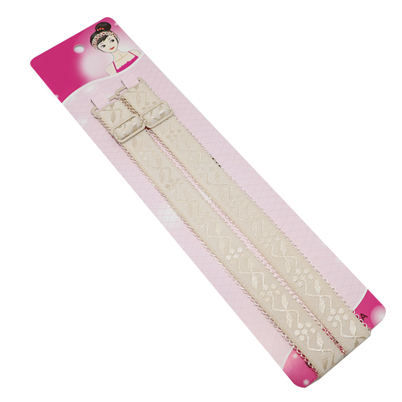 3 Paar Vrouwen Bh-bandjes Riem Vervanging Jacquard Bloemen Intieme Ondergoed Vrouwen Verstelbare Brasserie Schouderriem Lingerie: skin