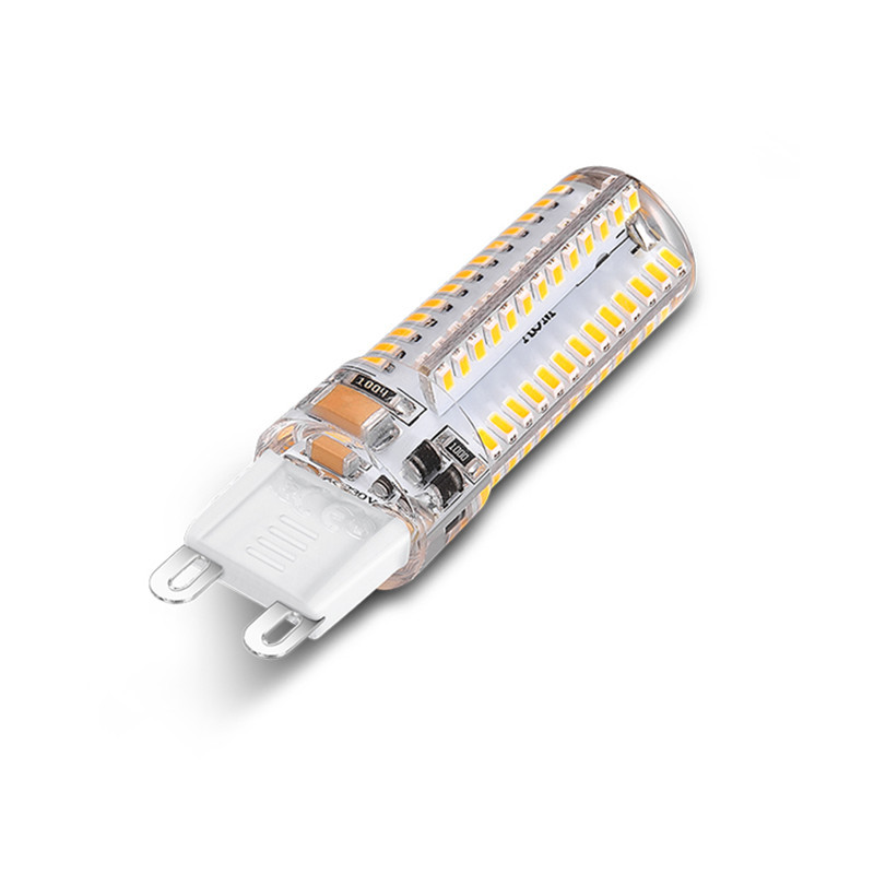 Led-pære smd 2835 3014 led  g4 g9 led-lampe 9w 10w 12w led-lys  dc12v ac220v 360 grader udskift halogenlampe