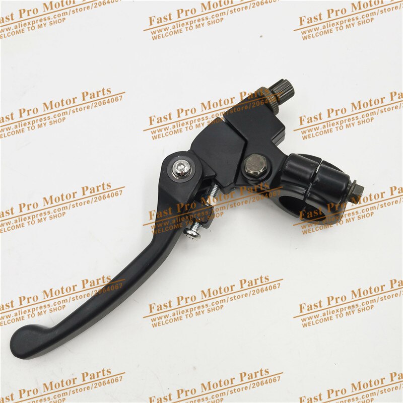 Pit Dirt Bikes parts meest Aluminium Vouwen zwart of zilver Koppelingshendel Remhendel Fit voor CRF KLX Pit pro Xmotos BSEKAYO: Black Clutch lever