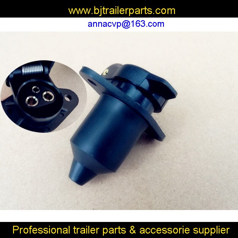3 Pin Trailer Socket with Water Protective Cover,trailer parts, trailer connector