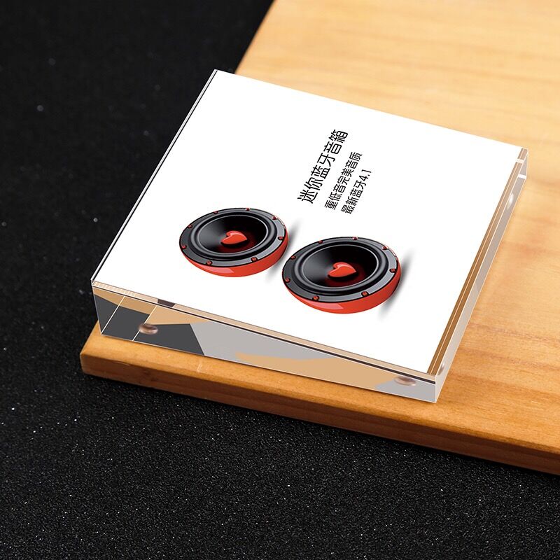 A4 Acrylic Mobile Cellphone Price Tag Holder A4 Beveled Square Sign Holder Phone Advertising Display Stand