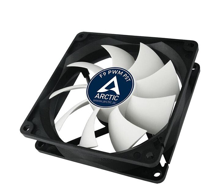 ARCTIC F9 PWM PST, CPU Radiator Computer Case 9cm Fan 4pin PMW Temperature Control 4pin 90mm Watercooling Fan