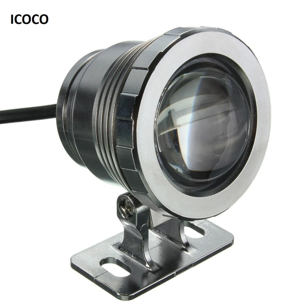 ICOCO Wasserdicht 10W RGB LED Licht Garten Brunnen Schwimmbad Teich Scheinwerfer Super Helle Unterwasser Licht Lampe mit Fernbedienung
