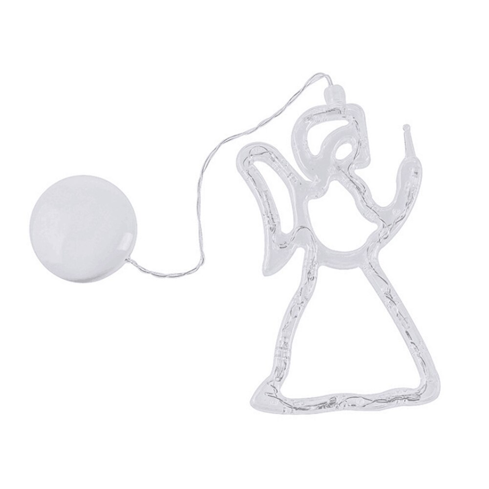 Led christmas elements roikkuvat verhot valot string joulu kotijuhla koristelu lad: Lumikki