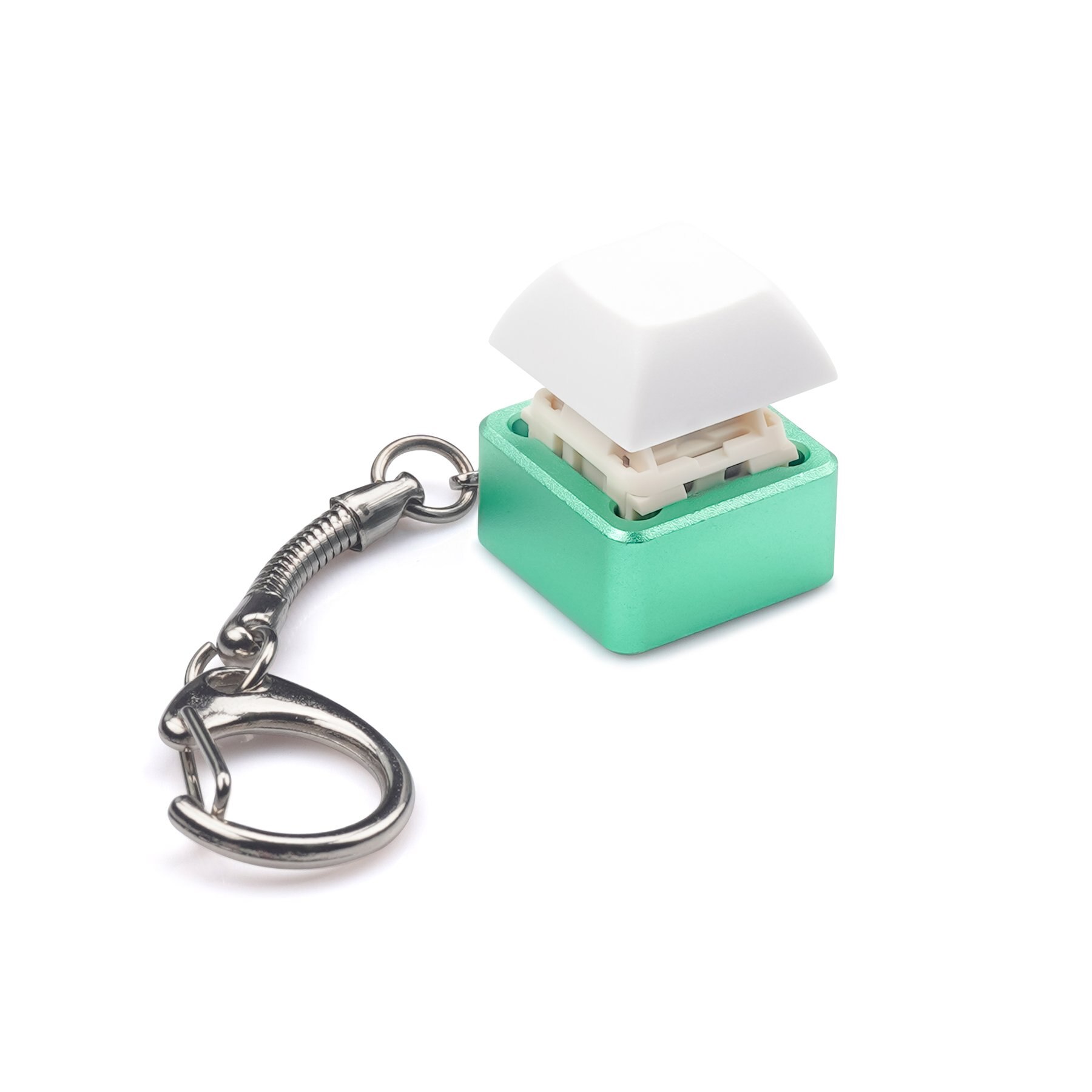 KBDfans CNC Aluminium Mehrfarbig Keychain: Grün