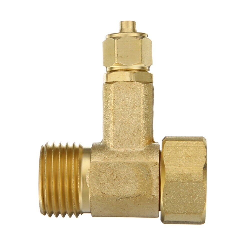 Válvula de bola de filtro de agua para grifo, sistema de ósmosis inversa, válvula de bola de alimentación RO para purificador de agua doméstico, 1/2 ''a 1/4''
